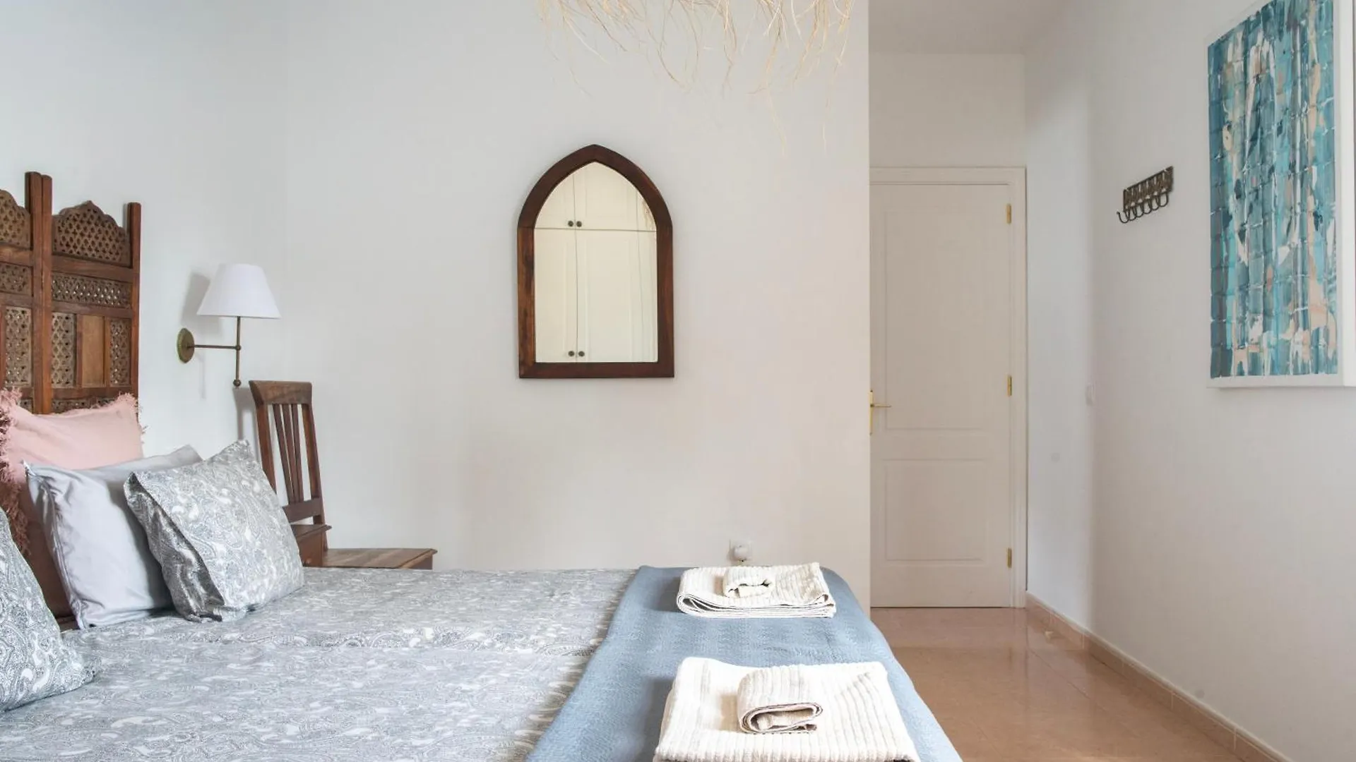 House Boho Palm With Private Heated Pool And Garden, 3 Bedrooms, Wi-Fi Corralejo Villa